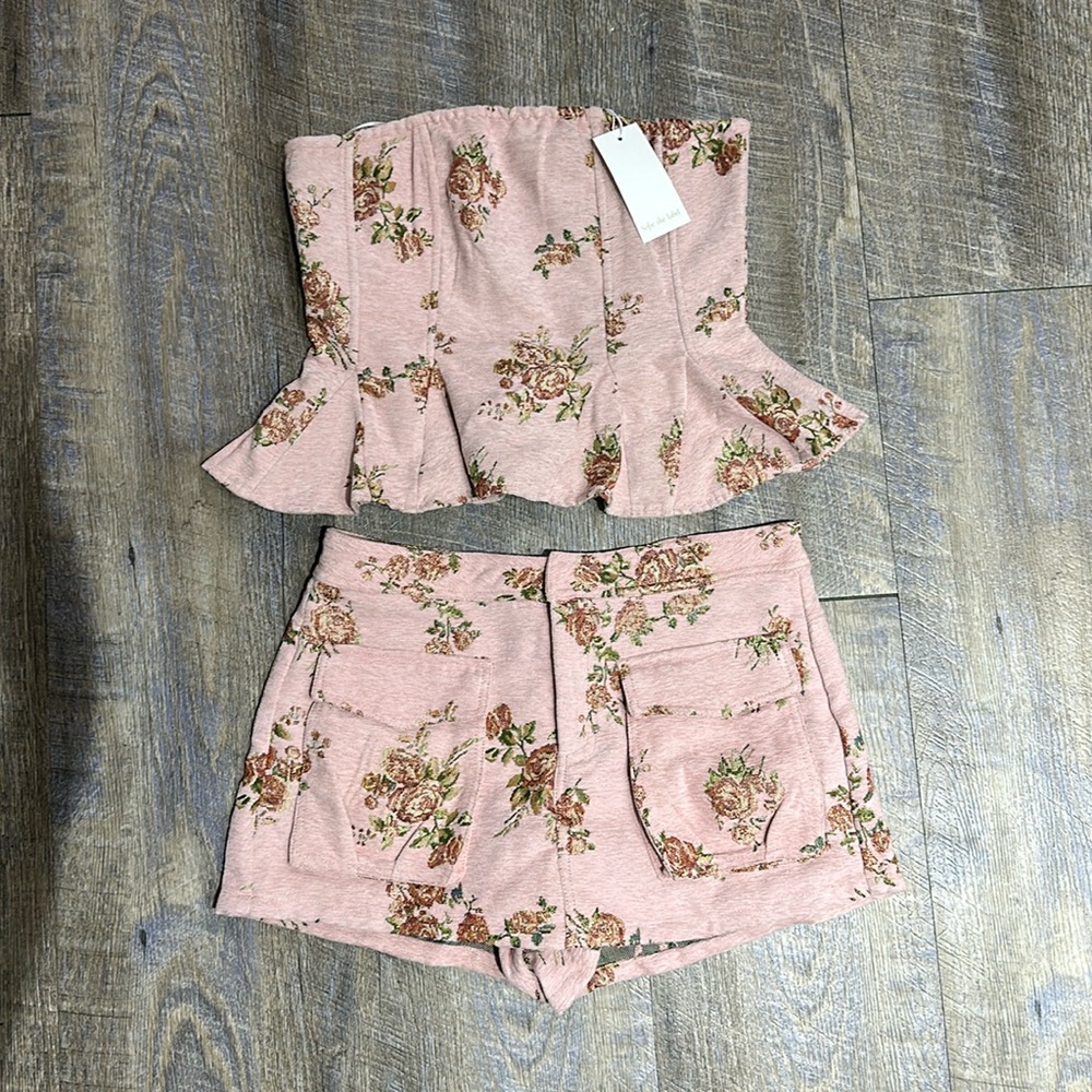 Brand New Sofie the Label Pink Floral Set